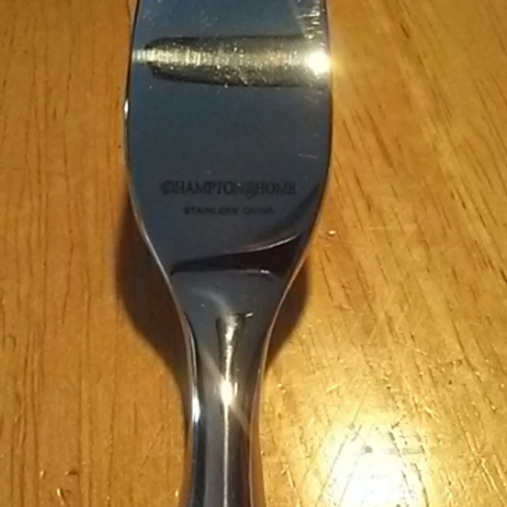 Hampton Home Stainless Steel Carving Fork & Knife Set Vintage NWOT